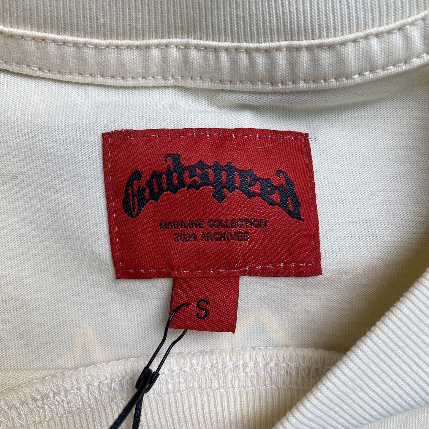 T-SHIRT GODSPEED BALACLAVA SZN OS BLANC
