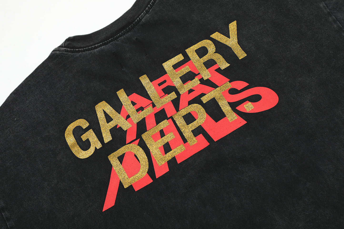 T SHIRT NOIR GALLERY DEPT