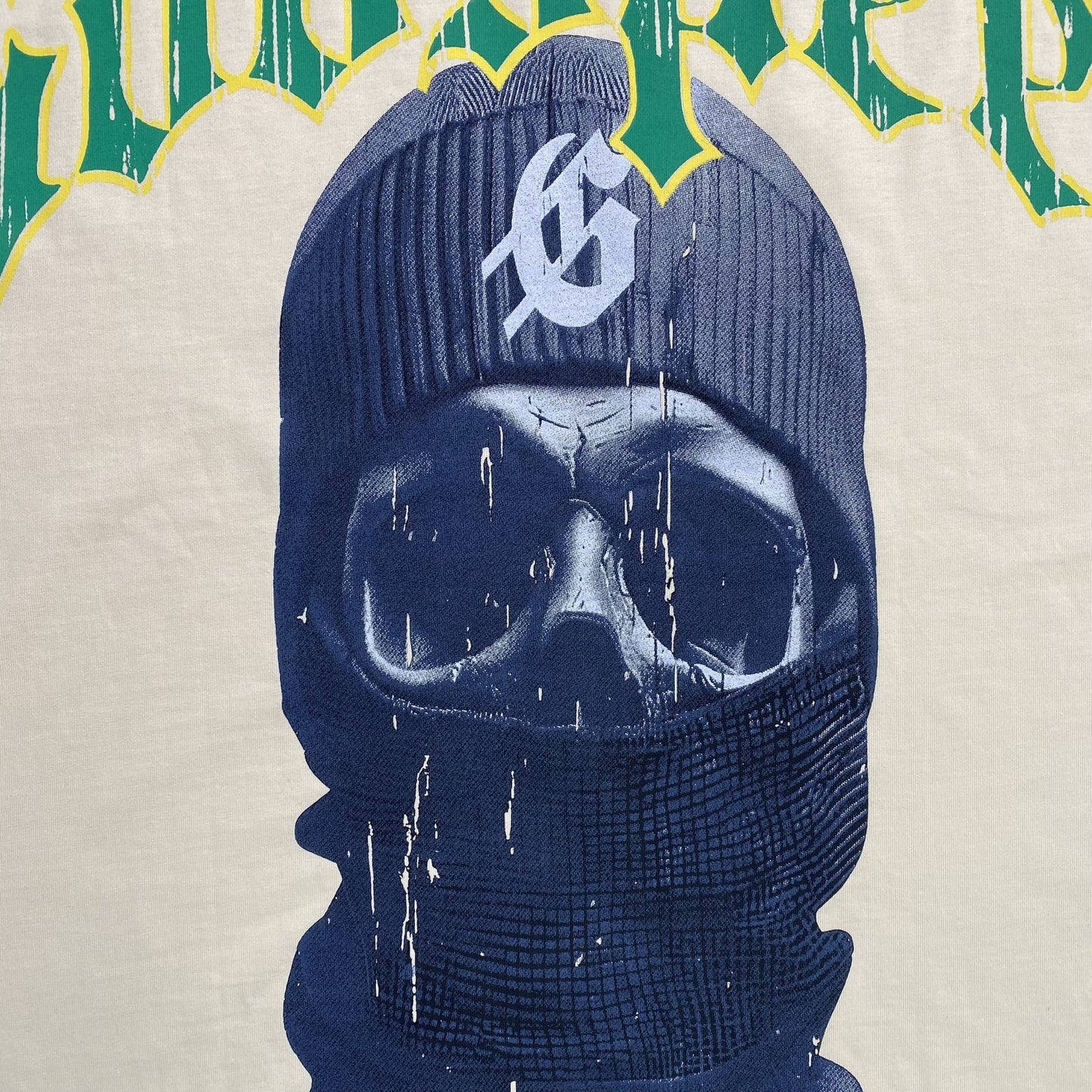 T-SHIRT GODSPEED BALACLAVA SZN OS BLANC