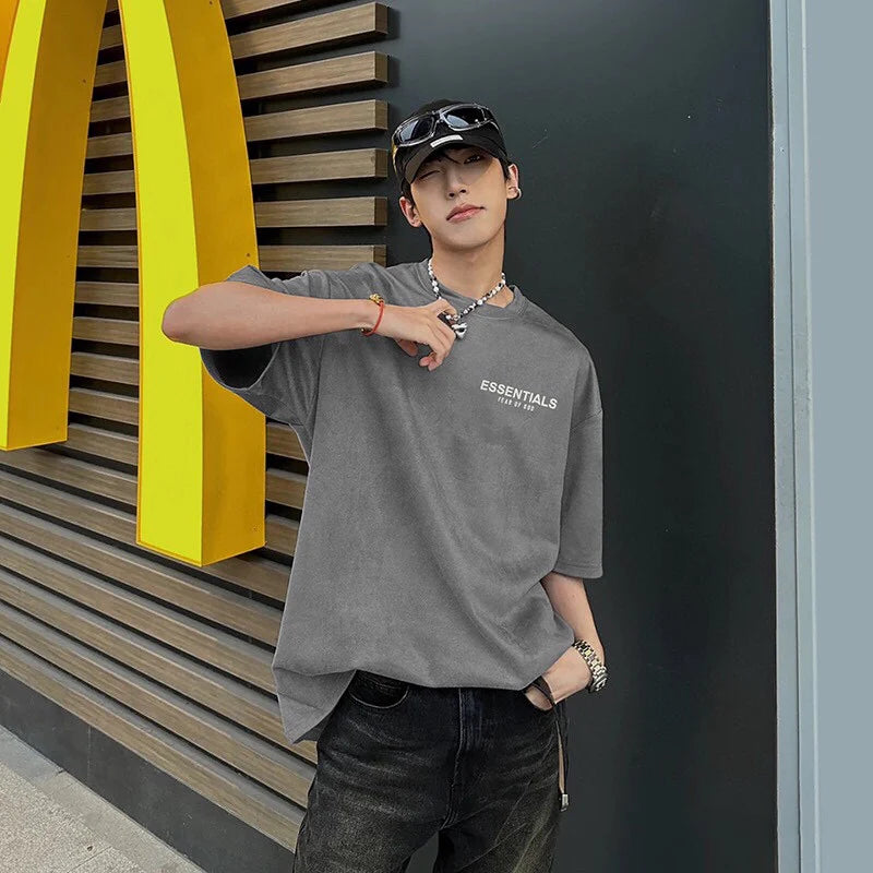T-shirt « Fear of God » avec le texte « Give It Up »