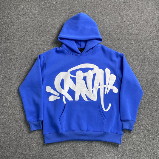 Sweat à capuche Syna World bleu