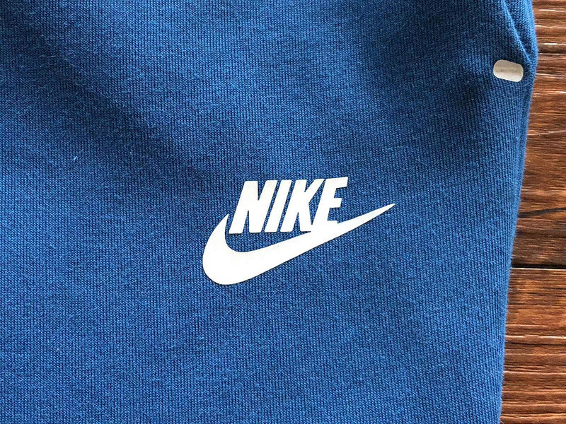 PANTALON NIKE TECH FLEECE x BLEU BLANC
