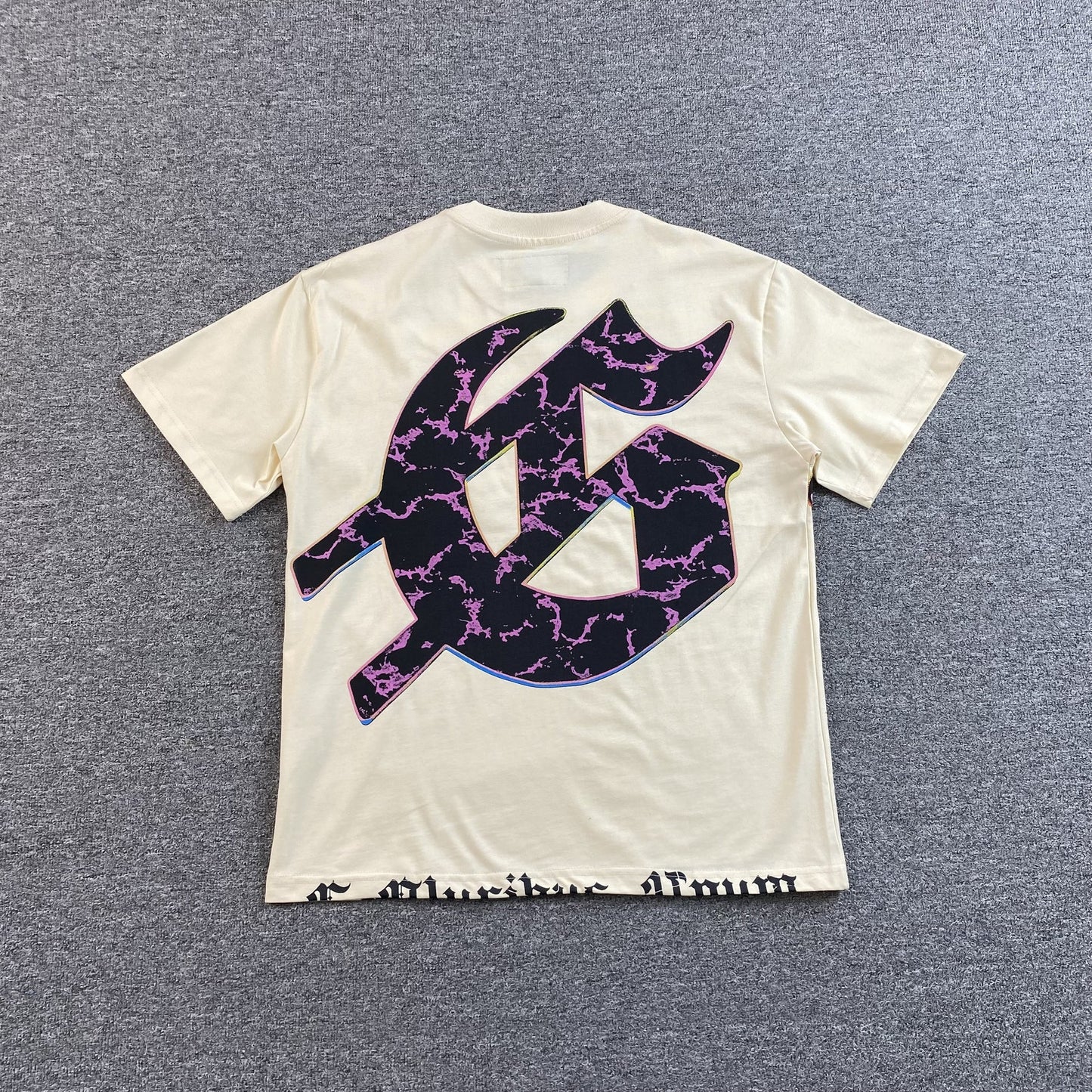 T-SHIRT GODSPEED ROCK DREAMS BONE BLANC