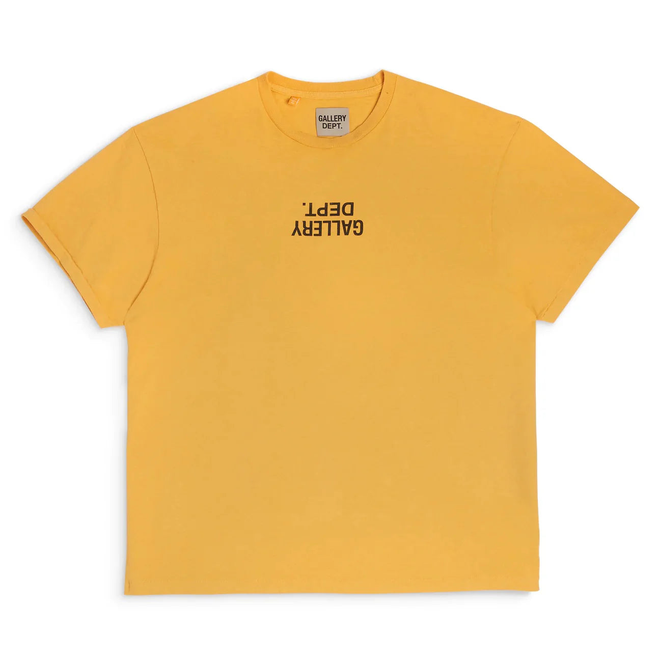 T SHIRT JAUNE GALLERY DEPT FUCKED UP