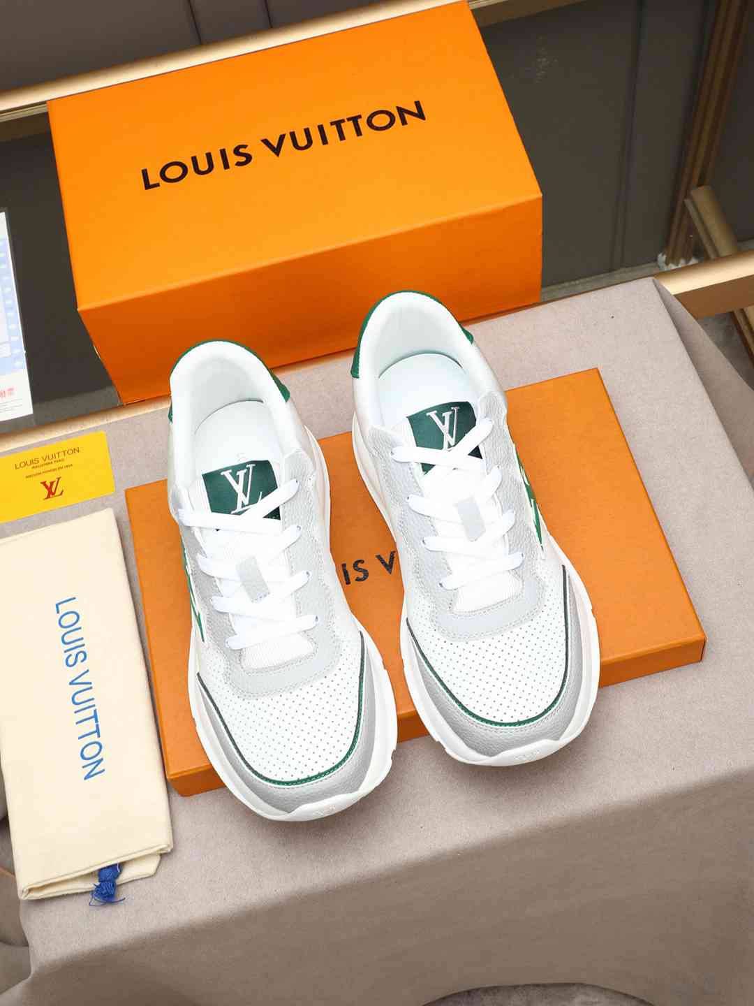 Sneaker LOUIS VUITTON BLANC VERT