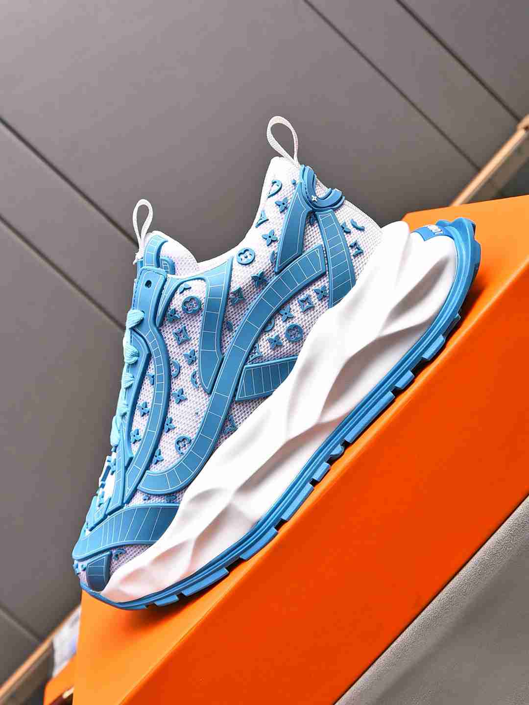 Sneaker LOUIS VUITTON BLANC BLEU