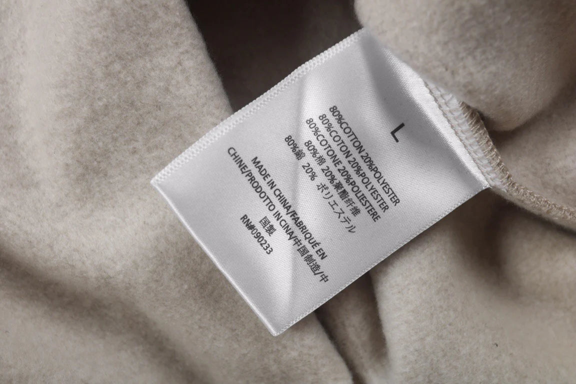 Sweat à capuche FEAR OF GOD ESSENTIALS « 1977 » gris pierre