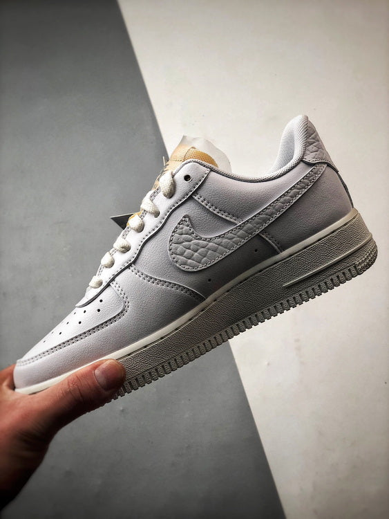 Nike Air Force 1 Low LX White Onyx Bling LF