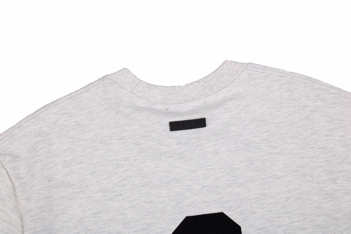 T-shirt « Fear of God » avec la lettre F (gris clair)