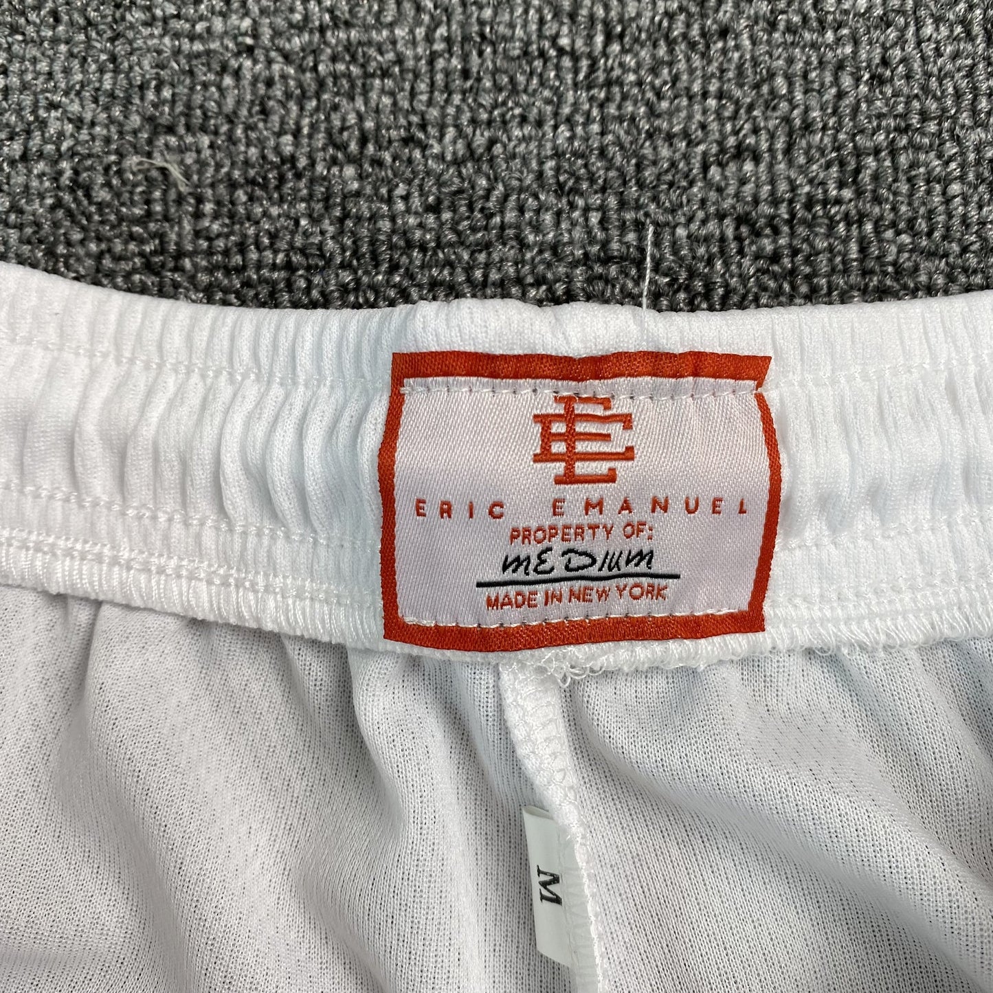 Short basique Eric Emanuel EE BLANC/Noir/Rouge