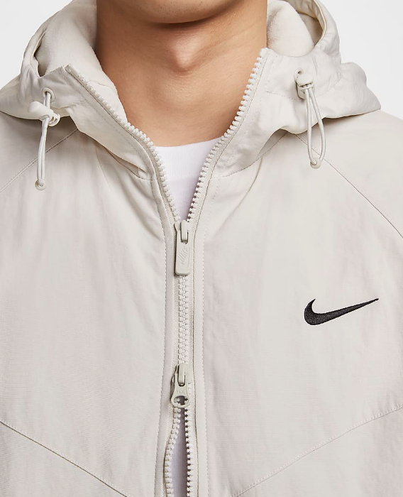 VESTE NIKE AVEC DOUBLURE BLANC CREME