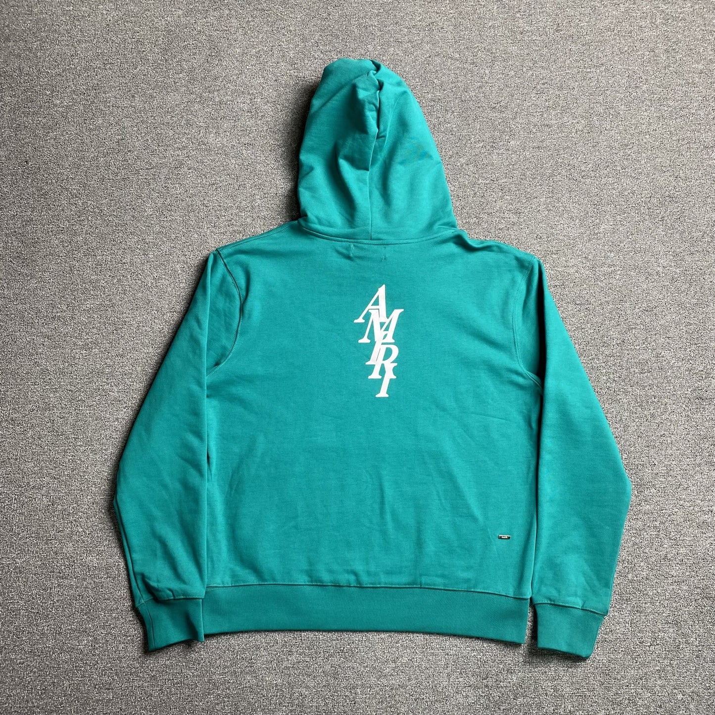 Sweat à capuche Amiri céruléen