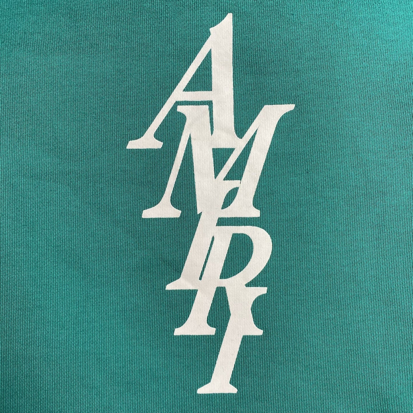 Sweat à capuche Amiri céruléen