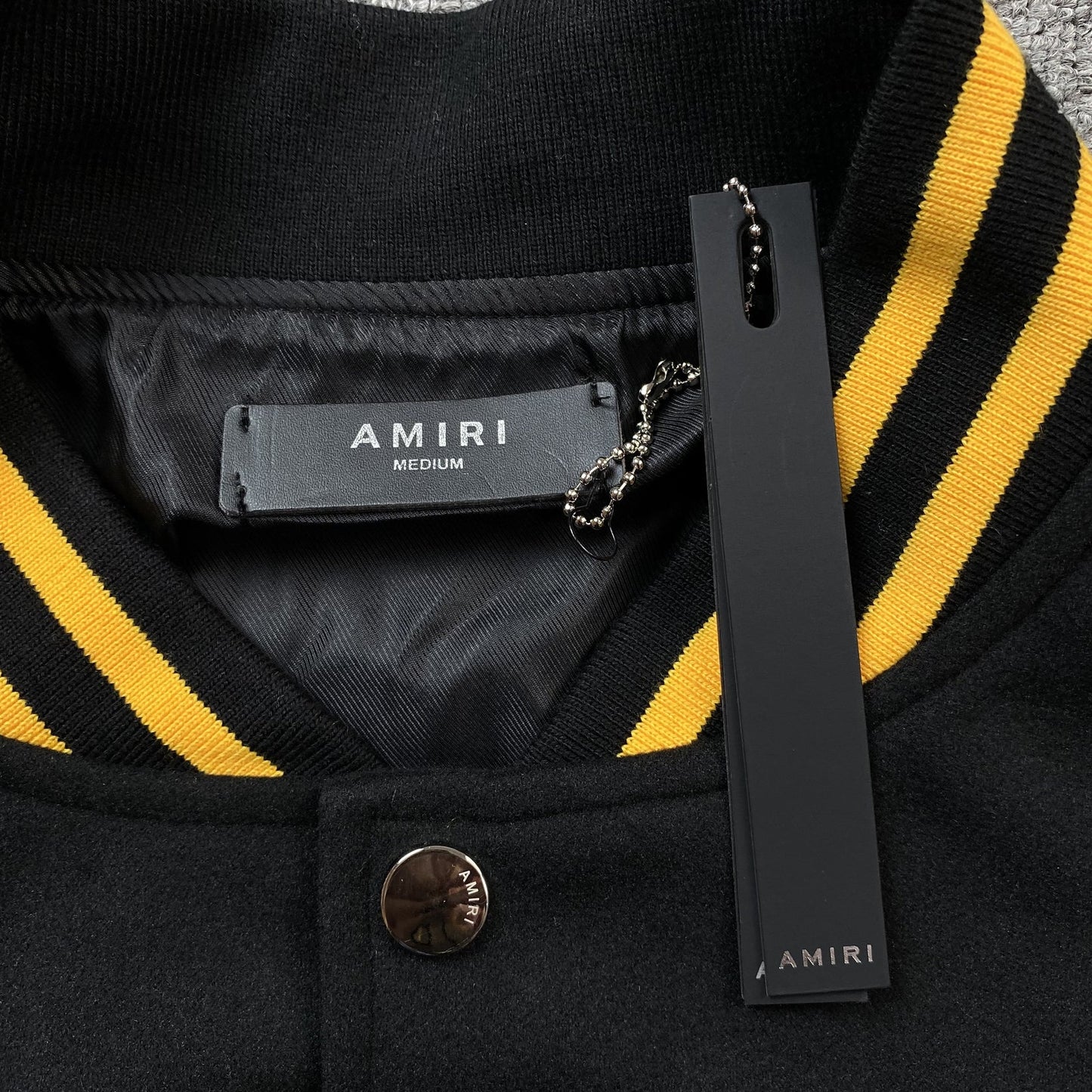 VESTE VARSITY AMIRI LION