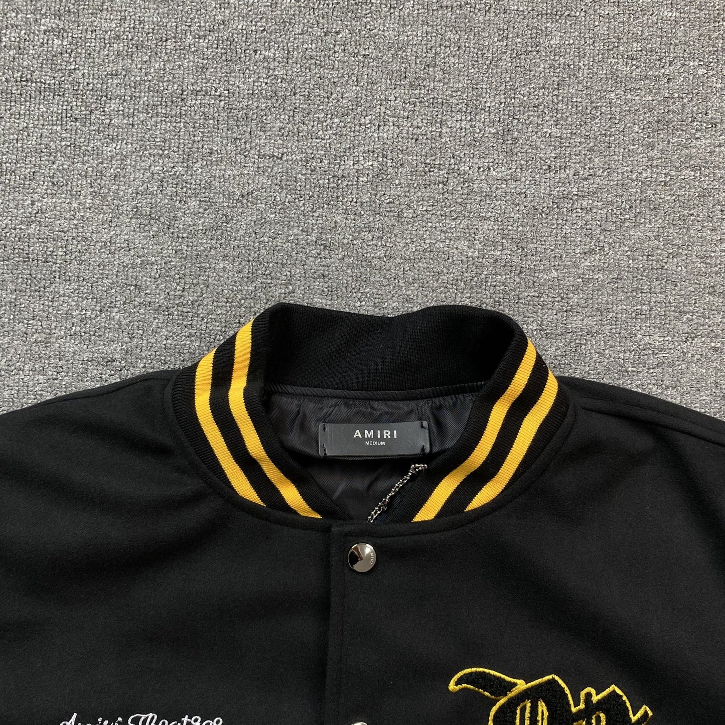 VESTE VARSITY AMIRI LION