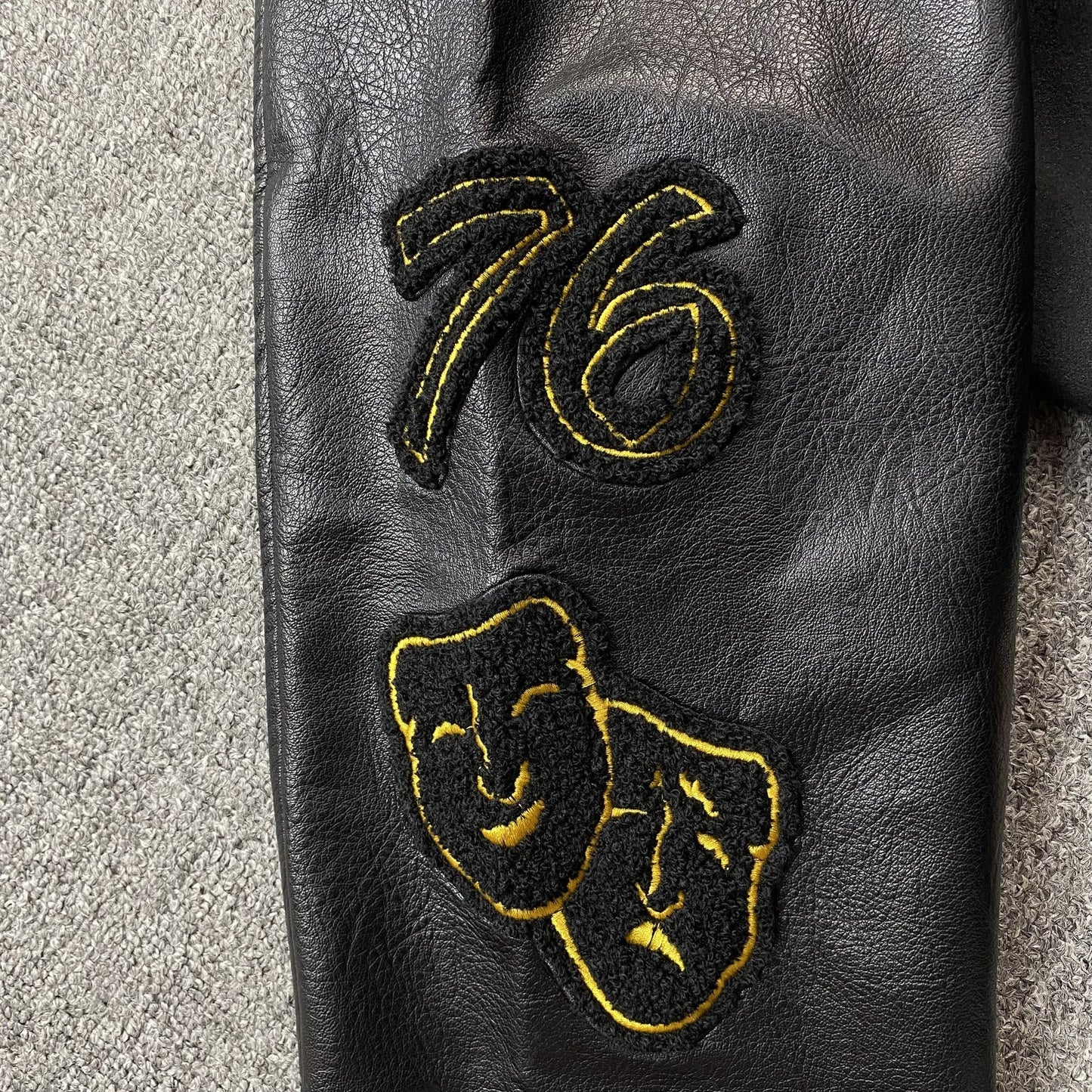 VESTE VARSITY AMIRI LION