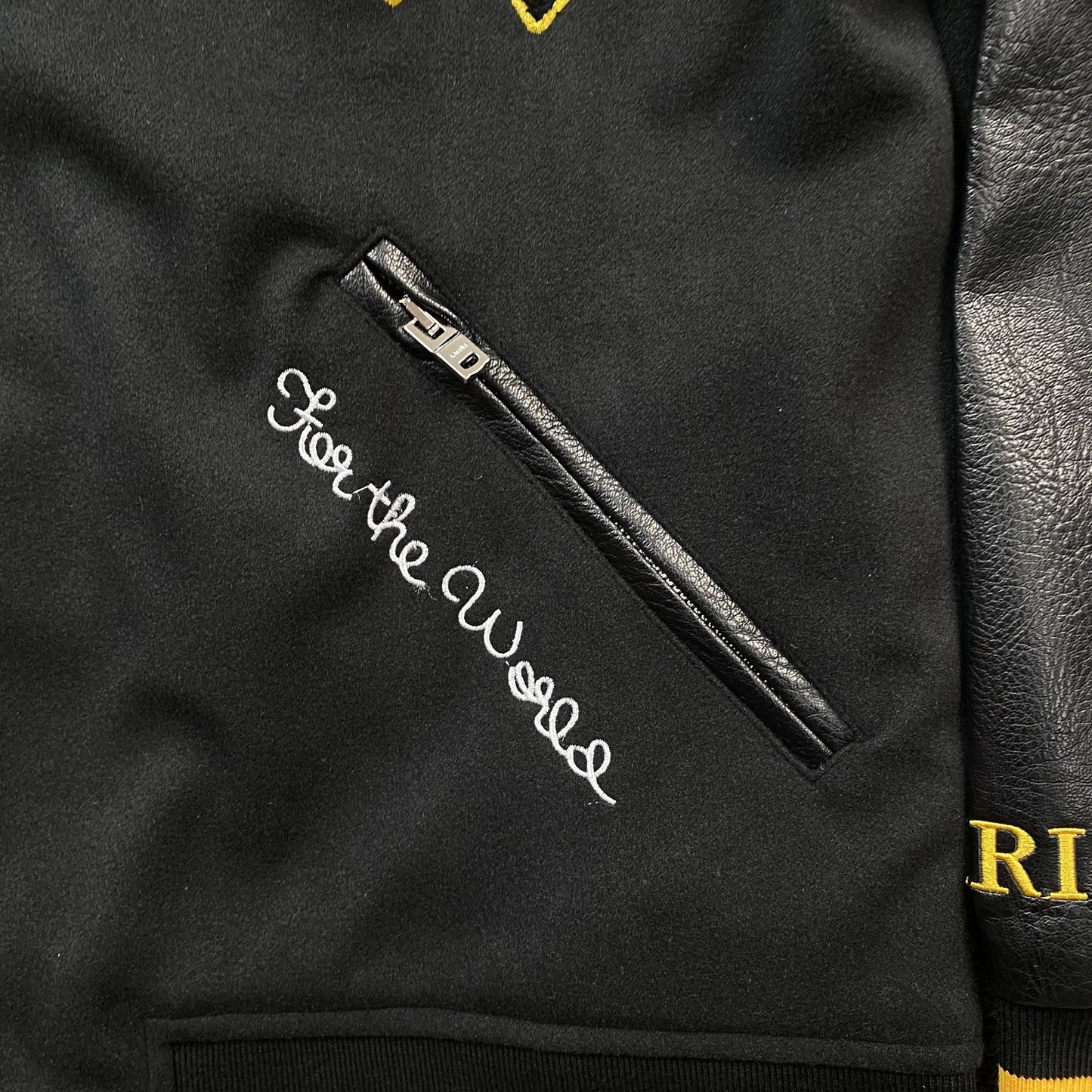 VESTE VARSITY AMIRI LION