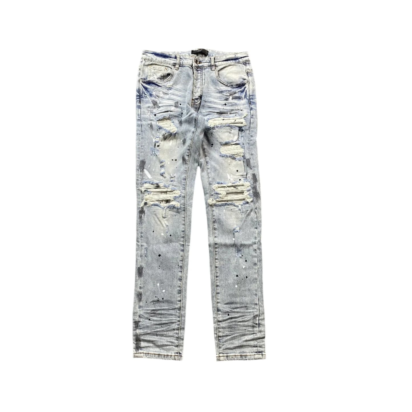 JEAN BLEU AMIRI MX1 PAINTER