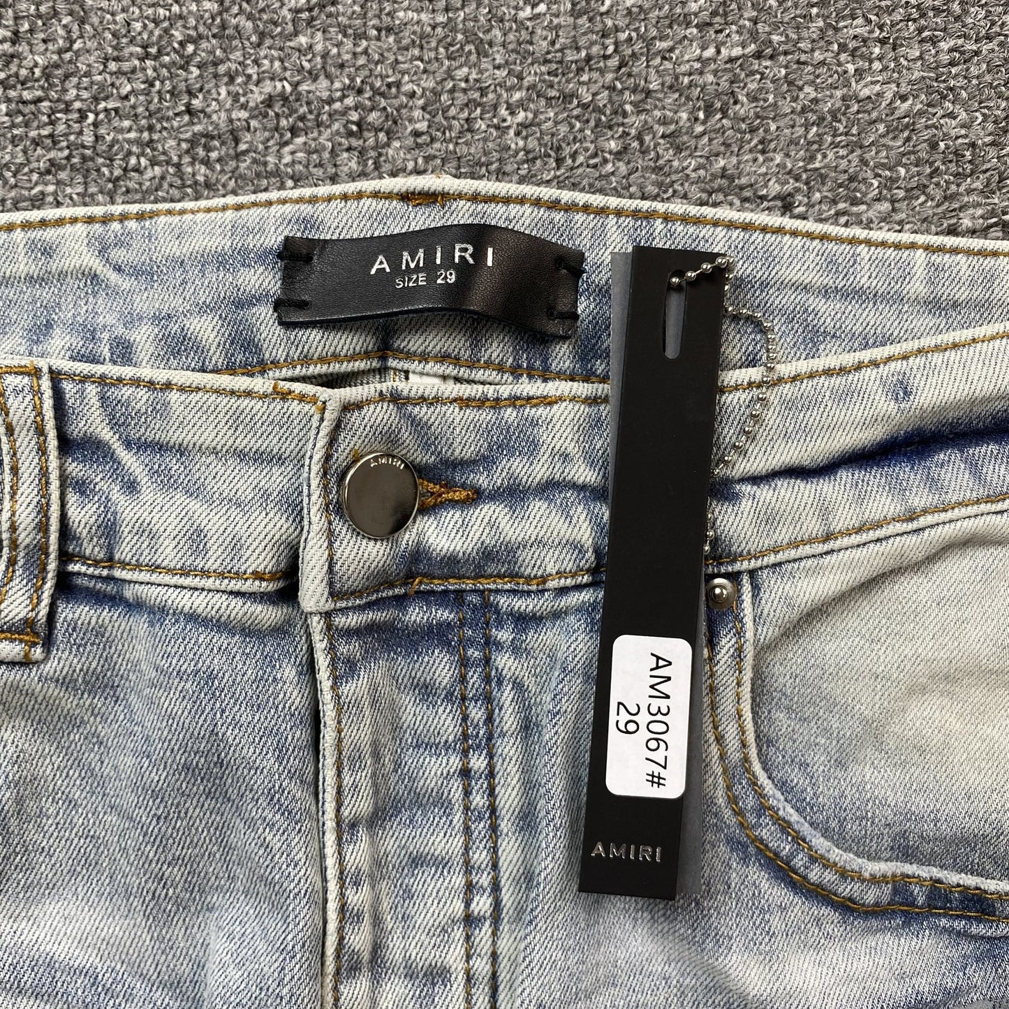 JEAN BLEU AMIRI MX1 PAINTER