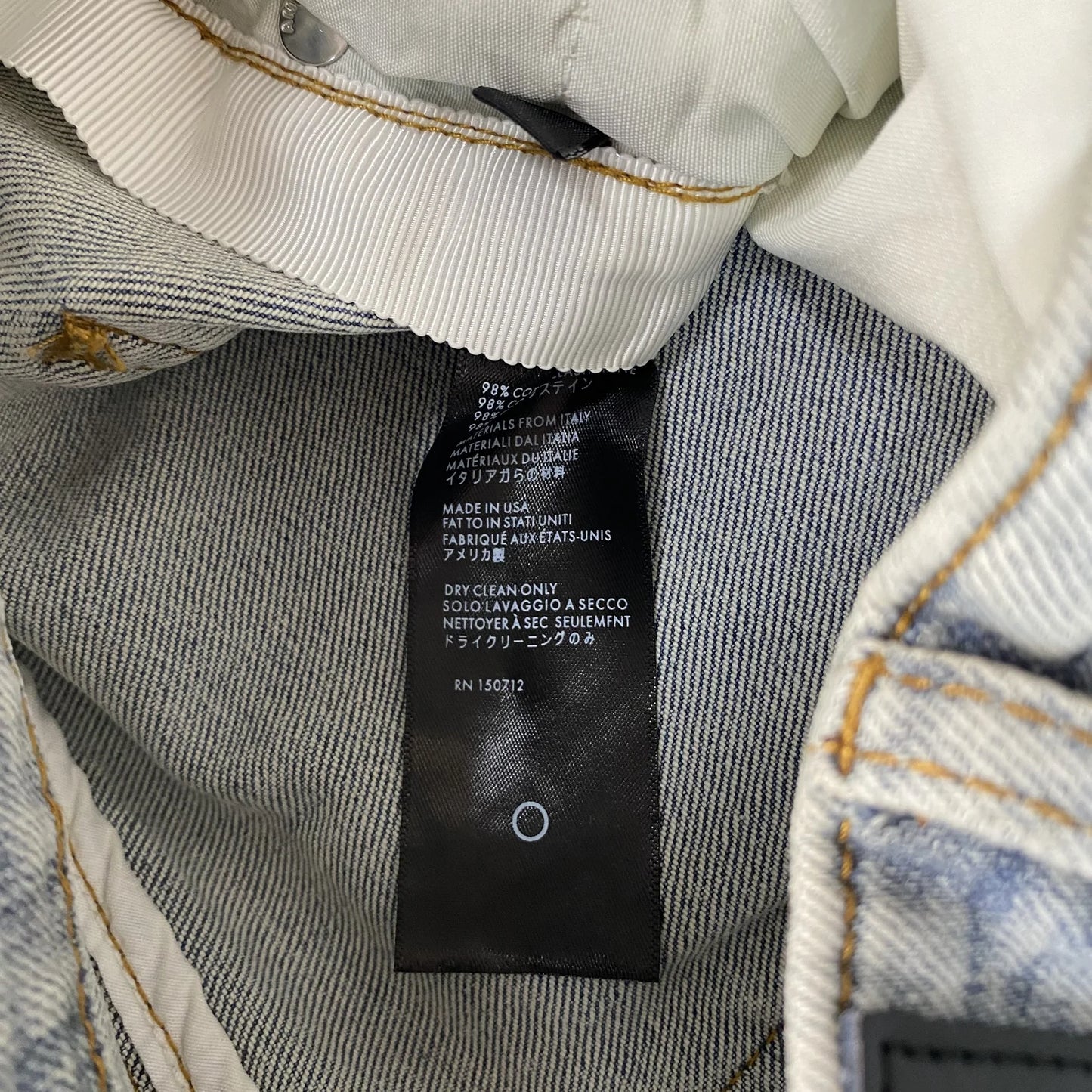 JEAN BLEU AMIRI MX1 PAINTER