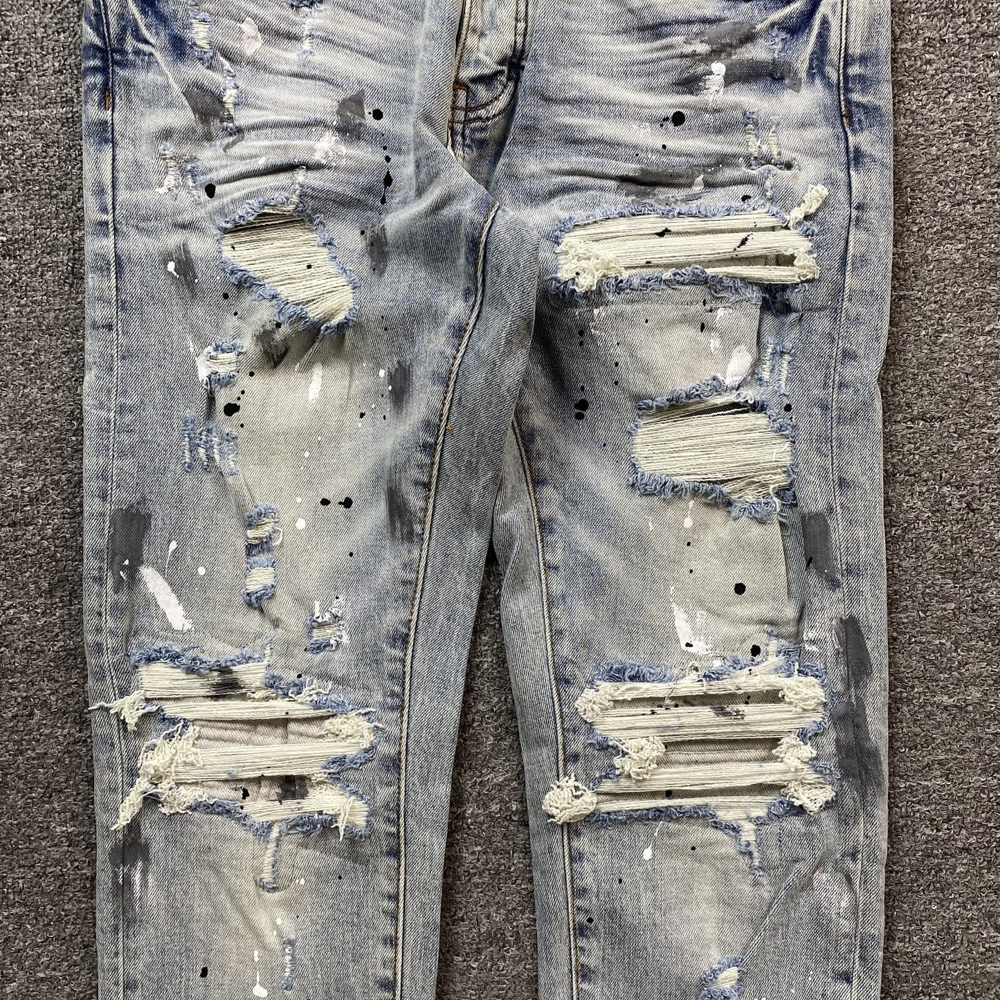 JEAN BLEU AMIRI MX1 PAINTER