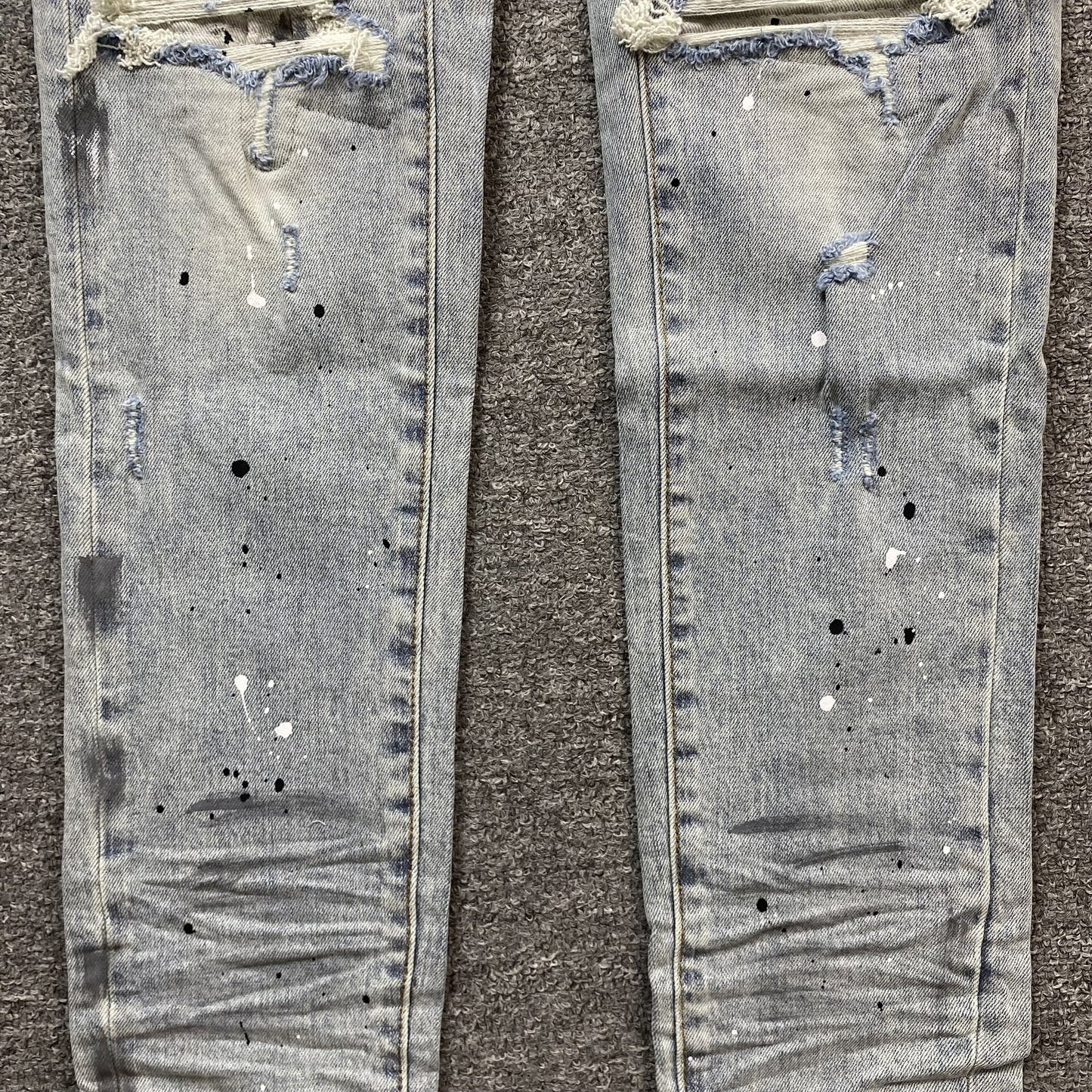 JEAN BLEU AMIRI MX1 PAINTER