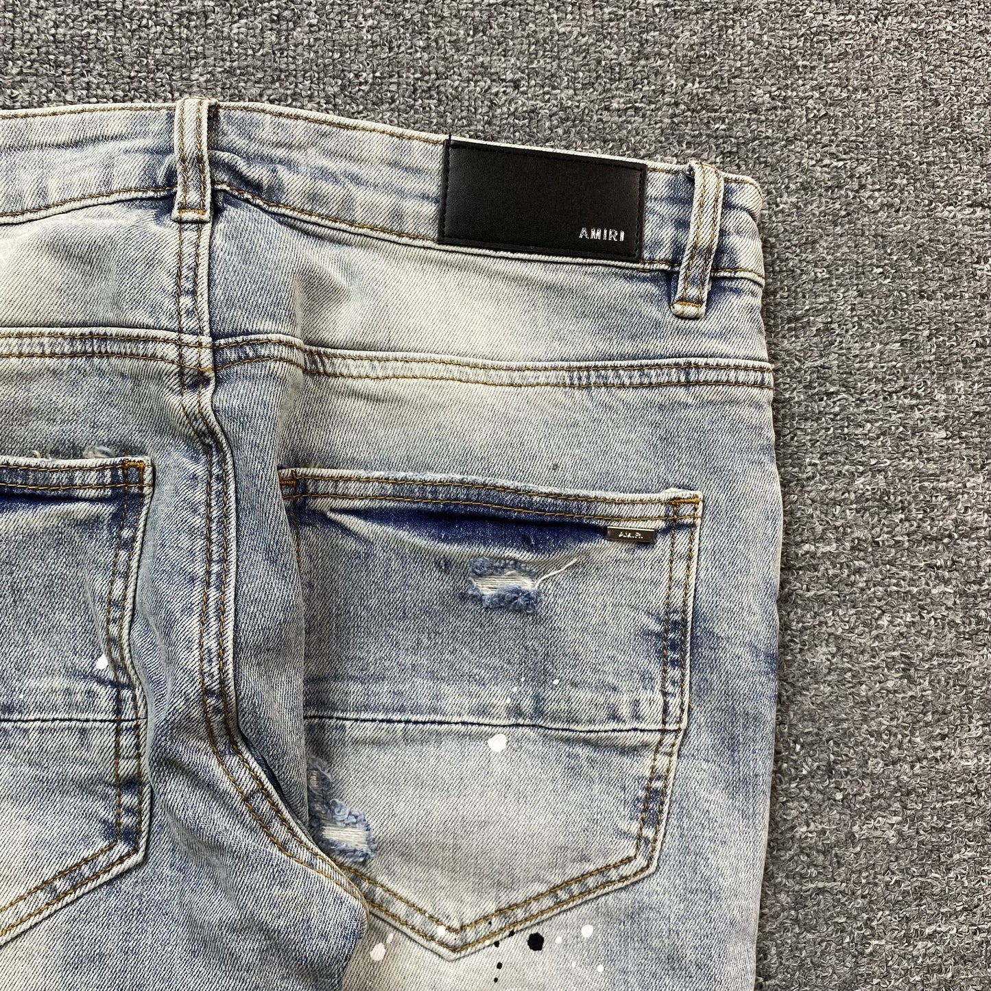 JEAN BLEU AMIRI MX1 PAINTER