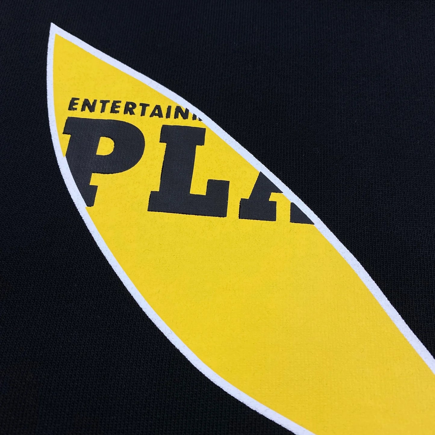 Sweat à capuche AMIRI PLAYBOY noir et jaune