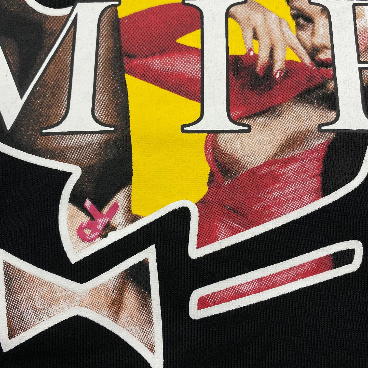 Sweat à capuche AMIRI PLAYBOY noir et jaune