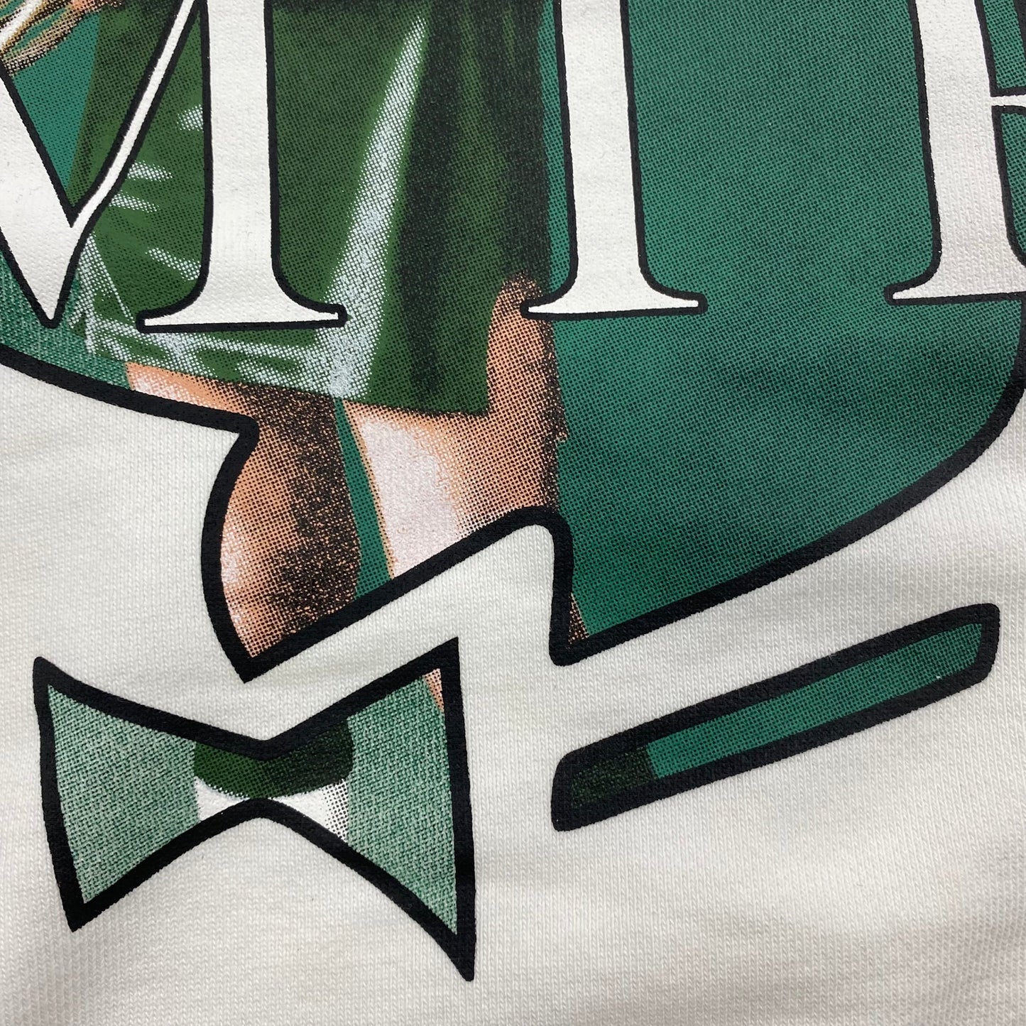Sweat à capuche AMIRI PLAYBOY blanc et vert