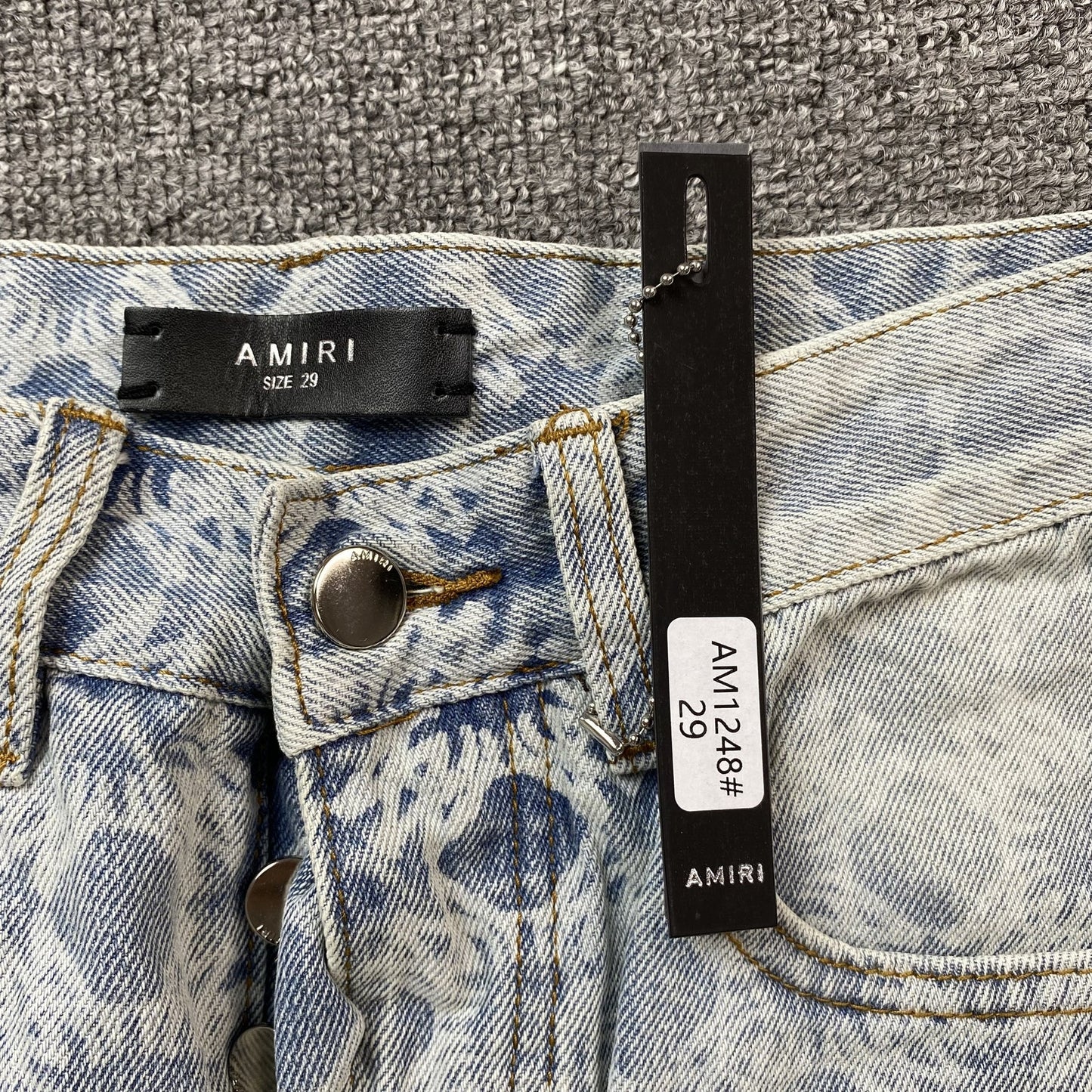 JEAN AMIRI QUAD BLEU