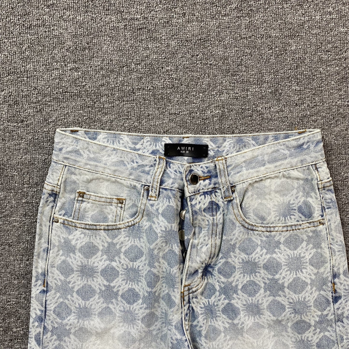 JEAN AMIRI QUAD BLEU