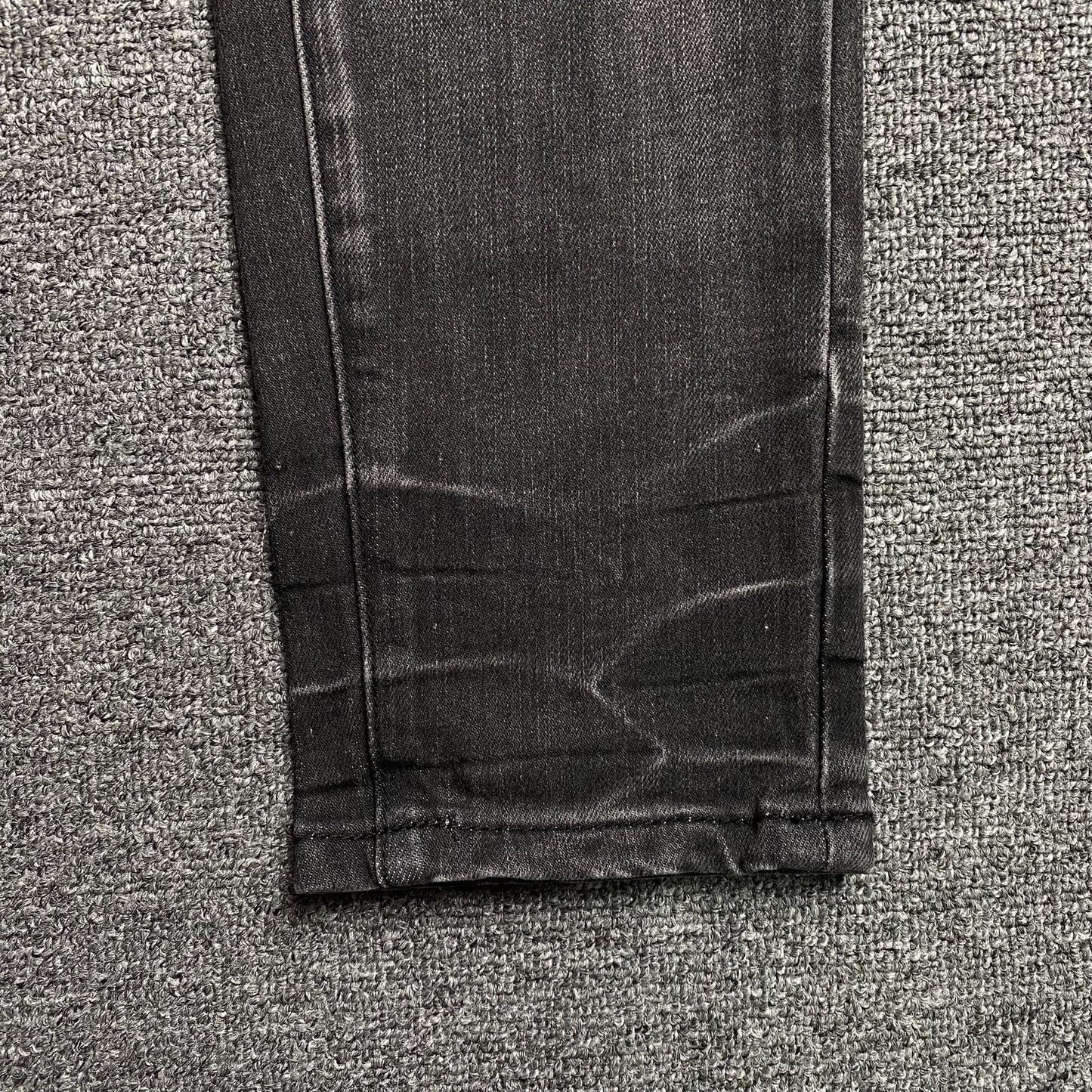JEAN NOIR AMIRI SLASH SLIM