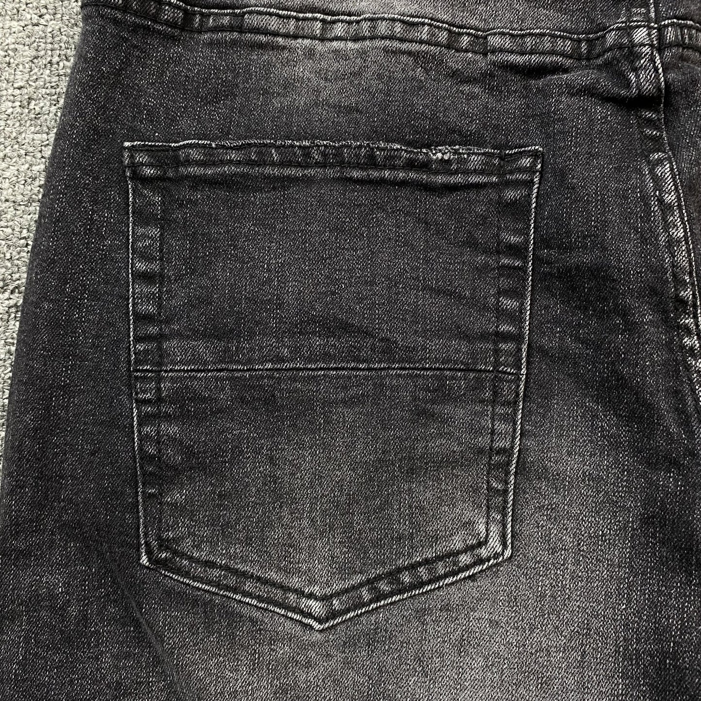 JEAN NOIR AMIRI VARSITY
