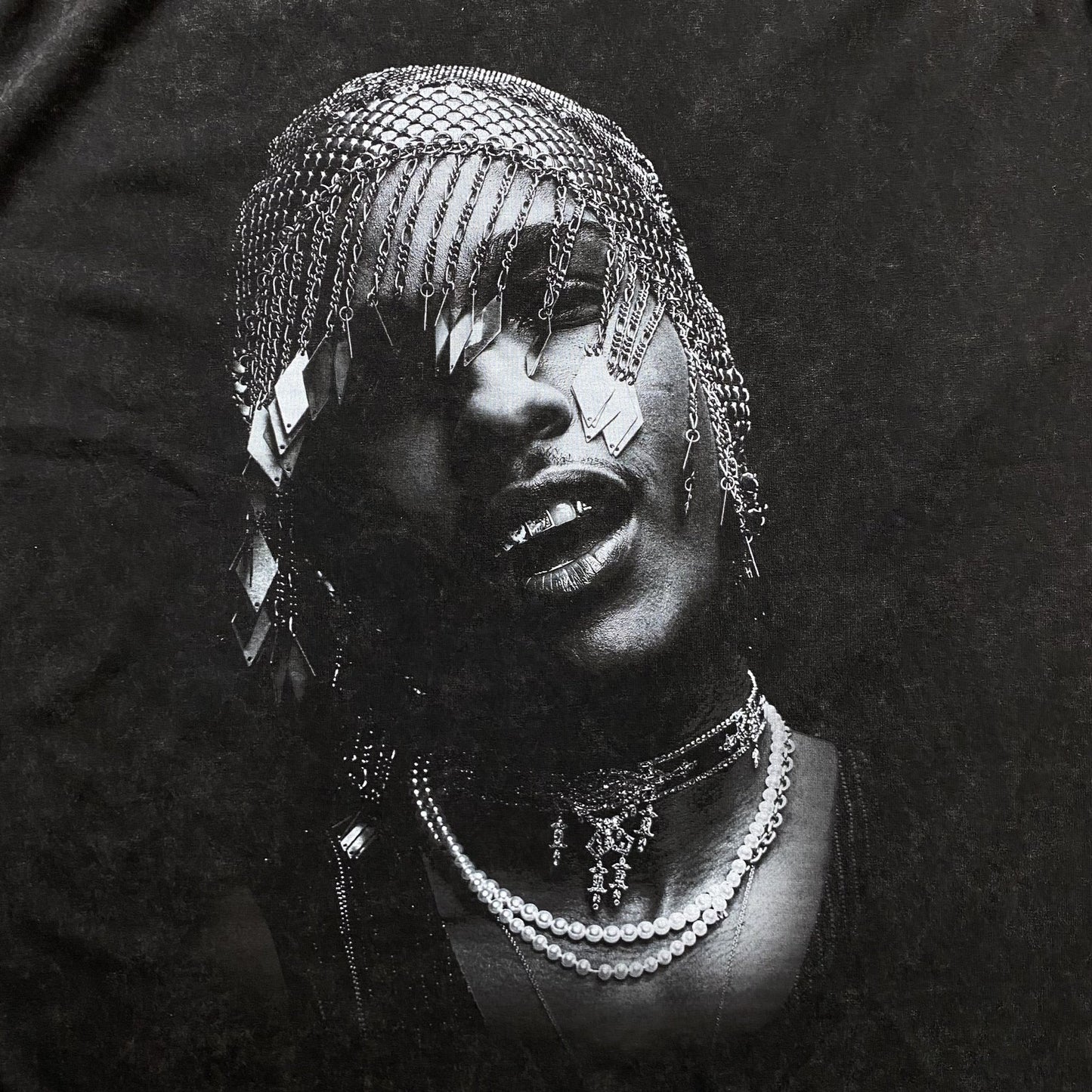 T-SHIRT ICON VINTAGE A$AP ROCKY GRIS FONCÉ