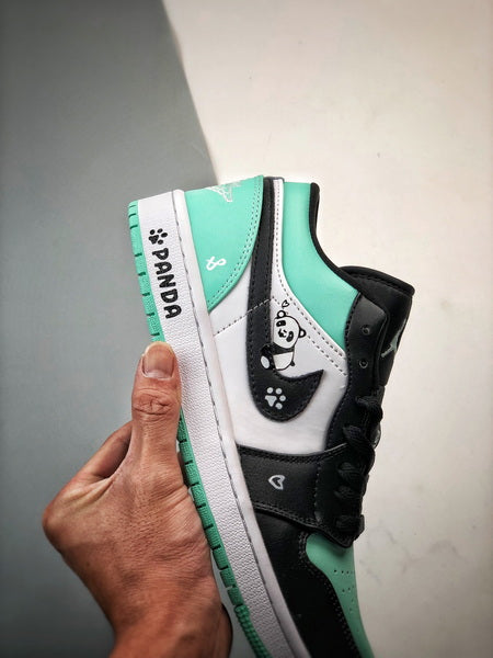 Air Jordan 1 Low green glow PANDA