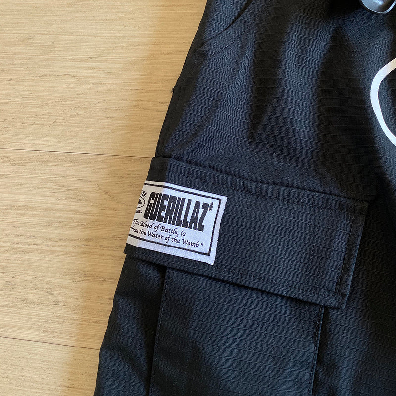 PANTALON CARGO CORTEIZ ALCATRAZ NOIR/BLANC