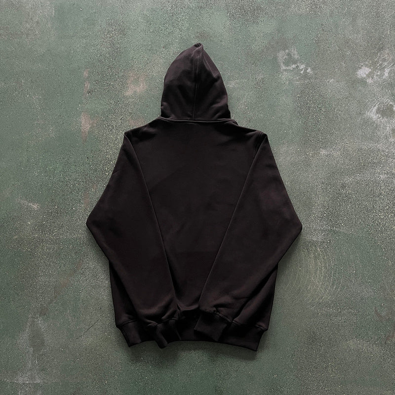 Sweat à capuche Corteiz Allstarz noir