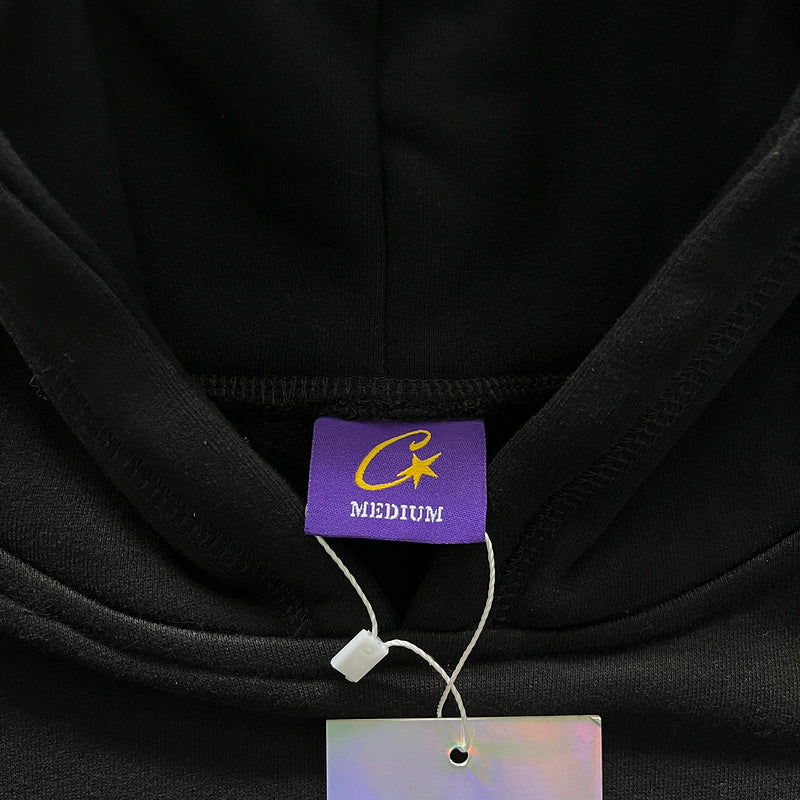Sweat à capuche Corteiz Allstarz noir