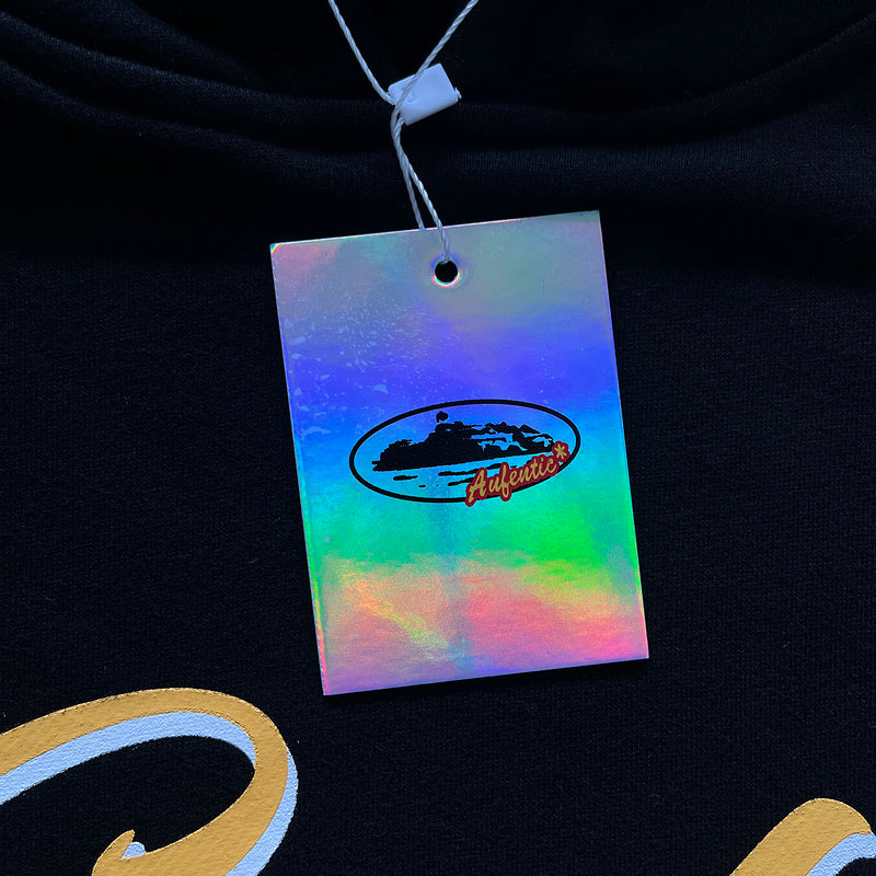 Sweat à capuche Corteiz Allstarz noir