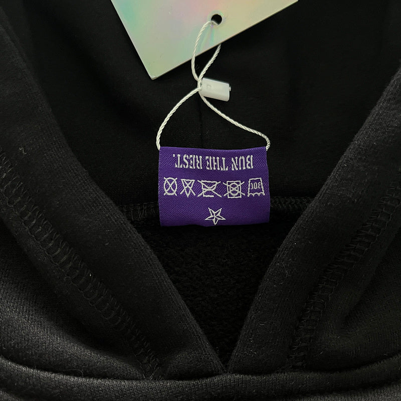 Sweat à capuche Corteiz Allstarz noir