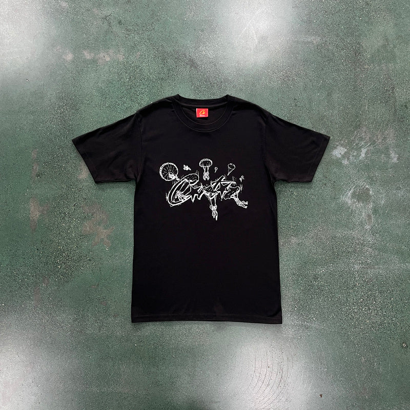 T-SHIRT CORTEIZ ALLSTARZ SKYDIVER NOIR
