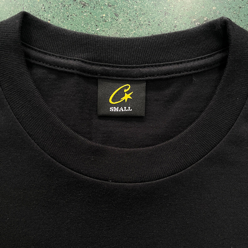 T-SHIRT CORTEIZ ALLSTARZ NOIR DÉGRADÉ RASTA