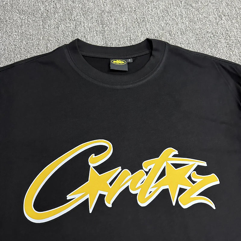 T-SHIRT CORTEIZ ALLSTARZ NOIR OR