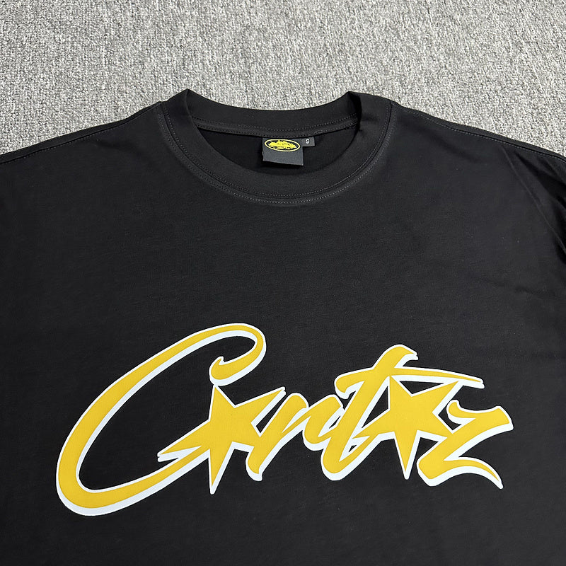 T-SHIRT CORTEIZ ALLSTARZ NOIR OR
