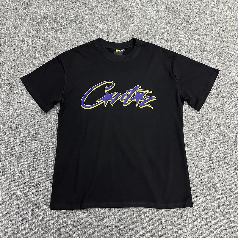 T-SHIRT CORTEIZ ALLSTARZ NOIR VIOLET