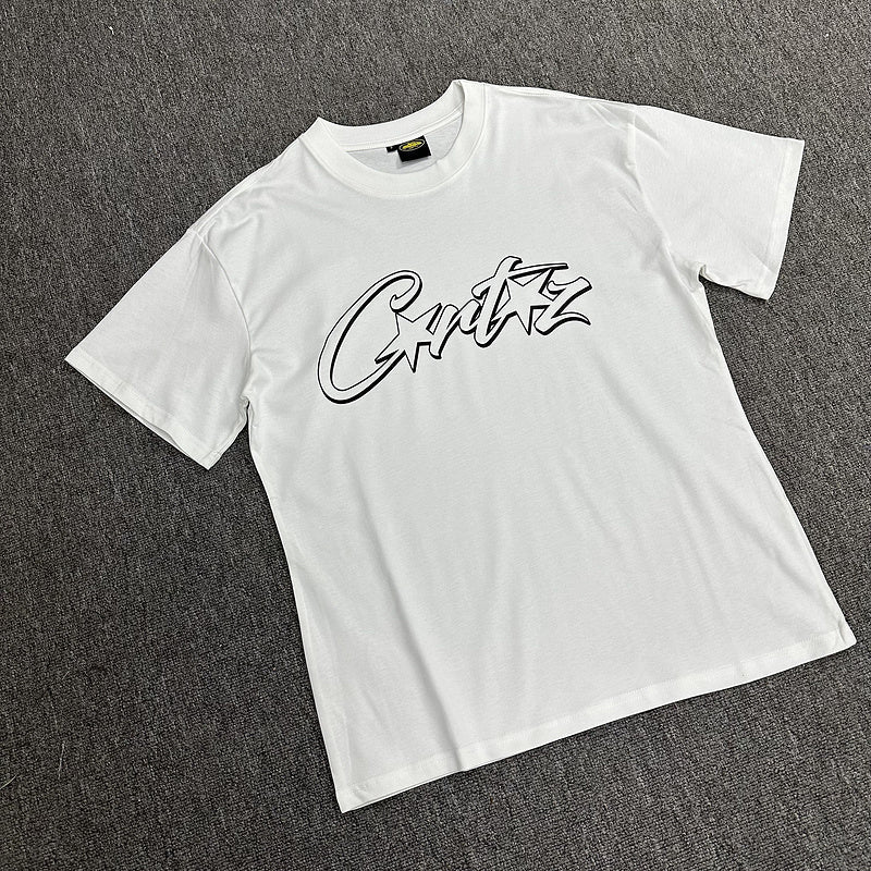 T-SHIRT CORTEIZ ALLSTARZ BLANC CREUX NOIR
