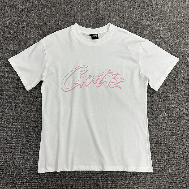 T-SHIRT CORTEIZ ALLSTARZ BLANC ROSE