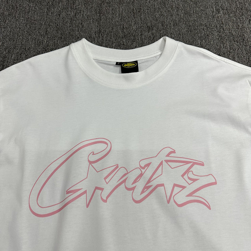 T-SHIRT CORTEIZ ALLSTARZ BLANC ROSE