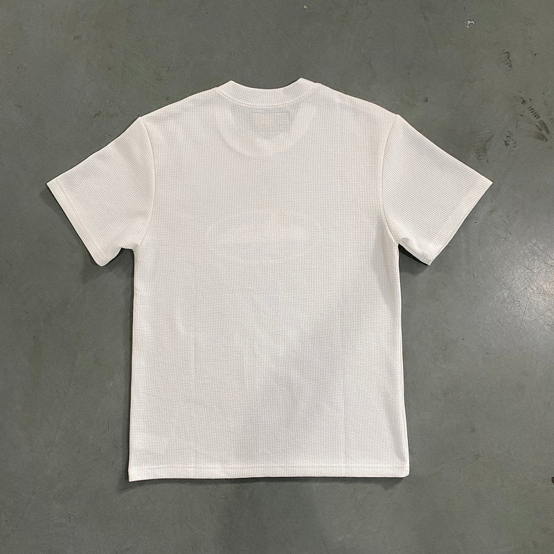 T-SHIRT GAUFRÉ CORTEIZ INSIGNIA BLANC